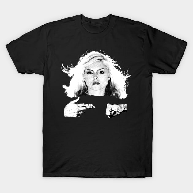 BLACKOUT / BLONDIE / Run the Jewels black white T-Shirt by regencyan